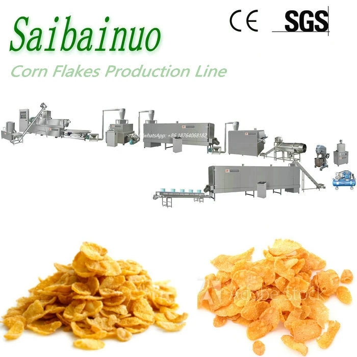 Corn Flakes producing line Corn Flakes producing line