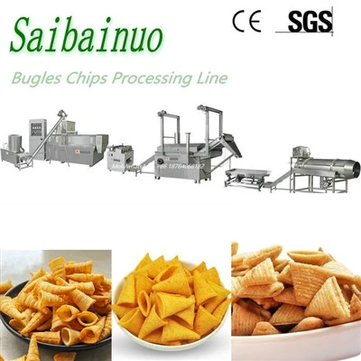 Krokante chips, Bugles-verwerkingslijn